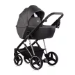 Chipolino Imperium 3 az 1-ben újszülött babakocsi - Charcoal