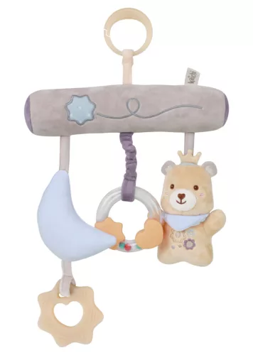 Chipolino Babajáték babakocsira és kiságyra - Bear and Moon
