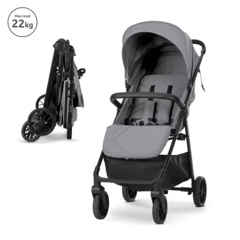 Lorelli Zozu sport babakocsi 22kg-ig - Grey