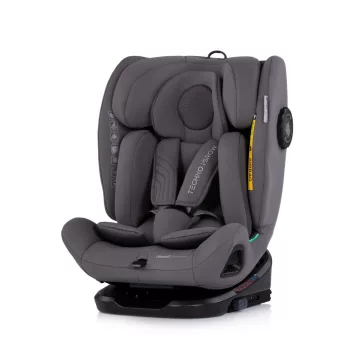   Chipolino Techno iGrow autósülés Isofix 40-150cm - charcoal