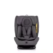 Chipolino Techno iGrow autósülés Isofix 40-150cm - charcoal