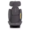 Chipolino Techno iGrow autósülés Isofix 40-150cm - charcoal