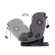 Chipolino Techno iGrow autósülés Isofix 40-150cm - charcoal