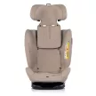 Chipolino Techno iGrow autósülés Isofix 40-150cm - latte