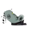 Chipolino Techno iGrow autósülés Isofix 40-150cm - matcha
