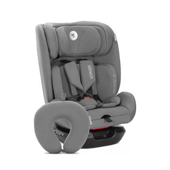   Lorelli Voyager i-Size autósülés 40-150cm + nyakpárna - Grey