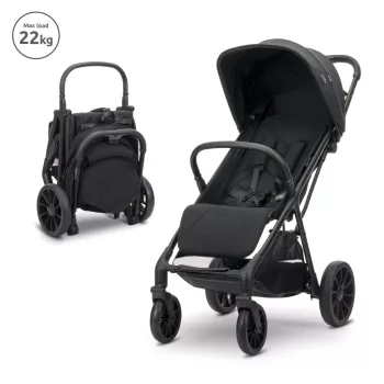 Lorelli Nuvella sport babakocsi 22kg-ig - Black