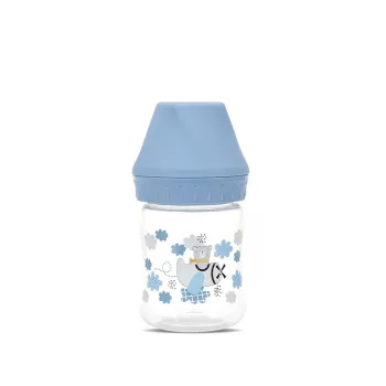 My Friend széles nyakú cumisüveg 125ml - Airy Blue
