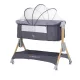 Chipolino SleepNFold összecsukható babaöböl - charcoal