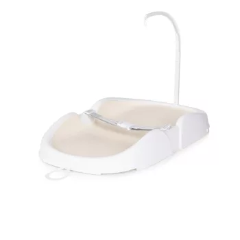 Chipolino Cocoon pelenkázó lap játéktartóval - cashmere