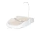 Chipolino Cocoon pelenkázó lap játéktartóval - cashmere