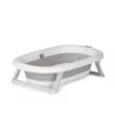 Chipolino Aqua Care kád állvánnyal, öblítőpohárral és hajmosó sapkával 78 cm - grey