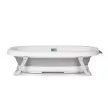 Chipolino Aqua Care kád állvánnyal, öblítőpohárral és hajmosó sapkával 78 cm - grey