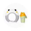 Chipolino Aqua Care kád állvánnyal, öblítőpohárral és hajmosó sapkával 78 cm - grey