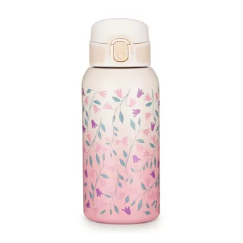   Petite&Mars Rozsdamentes acél termoszpalack ivócsőrrel 500 ml Delicate Flowers 36m+