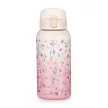 Petite&Mars Rozsdamentes acél termoszpalack ivócsőrrel 500 ml Delicate Flowers 36m+