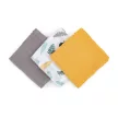Petite&Mars Bambusz muszlin 3db-os pelenka szett, Moussy Ochre Leaves, 68 x 68 cm