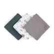 Petite&Mars Bambusz muszlin 3db-os pelenka szett Moussy Grey Planes, 68 x 68 cm