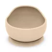 Petite&Mars Szilikon tál tapadókoronggal, Take&Match, Desert Sand, 6 hó+
