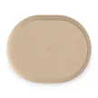 Petite&Mars Szilikon osztott ovális tányér, Take&Match, Desert Sand, 6 hó+