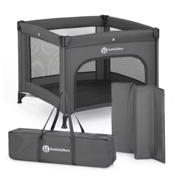Petite&Mars Járóka Nook Urban Charcoal Grey