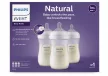 Philips AVENT SCY903/03, Cumisüveg Natural Response, 260 ml, 1 hó+, 3db
