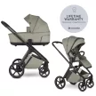 EASYWALKER Kombinált babakocsi Zoey - Sage Green
