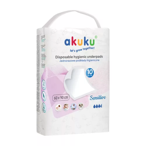 Akuku Eldobható alátét 60×90 cm (10 db)