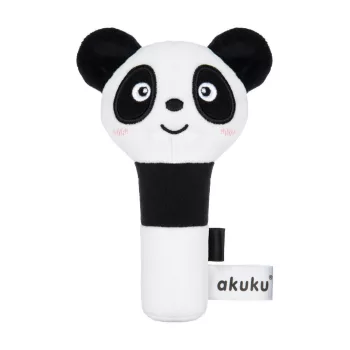 Akuku Puha plüss csörgő – Panda