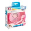 Canpol babies Tál evőeszközökkel és fedővel, 350ml, TOYS