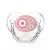 Canpol Babies Szilikon anatómiai cumi, 18hó+, NEWBORN BABY, pink