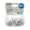 Canpol babies Szilikon szimmetrikus cumi, Light touch, 0-6hó, 2db, ROYAL BABY - kék