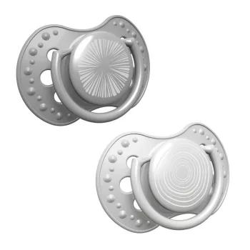 LOVI Szilikon dinamikus cumi Harmony 6-18hó 2db - fiú