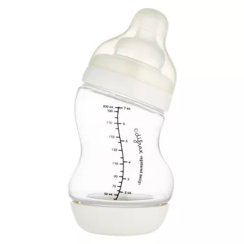   Canpol babies S-alakú, széles nyakú, anti-kólikás cumisüveg, 200 ml
