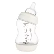 Canpol babies S-alakú, széles nyakú, anti-kólikás cumisüveg, 200 ml