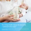 Canpol babies S-alakú, széles nyakú, anti-kólikás cumisüveg, 200 ml