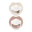 LOVI Világító dinamikus szilikon cumi PRIME 18hó+ 2db - Ivory/Blush