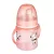 Canpol babies Szilikon ivócsőrős tanulópohár, 120 ml, EXOTIC ANIMALS - pink