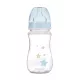 Canpol babies Anti-kólikás cumisüveg, EasyStart, NEWBORN BABY, 240 ml - kék