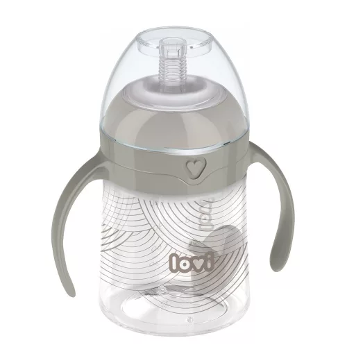 LOVI First Cup súlyozott szívószálas kulacs HARMONY 150ml