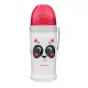 Canpol babies Cseppmentes sport itatópohár, szilikon szívószállal, 350 ml, HELLO LITTLE - piros