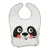 Canpol babies Szilikon előke zsebbel, BabiesBoo, panda