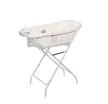 Lorelli kád leeresztő dugóval, babatartóval 88 cm + kádállvány - White