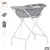 Chipolino Noemi kád leeresztő dugóval 87 cm - grey
