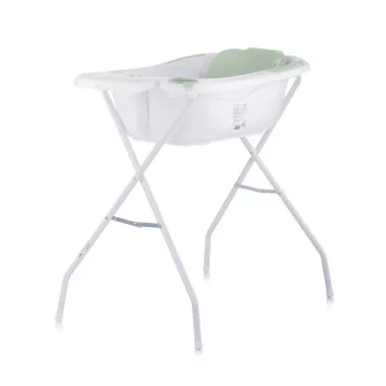   Chipolino Vela kád babatartóval és leeresztő dugóval 87cm + kádállvány - Mint