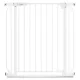 Lionelo Truus Slim biztonsági ajtórács - White (75-105 cm) 2 db toldóval