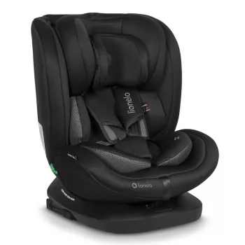   Lionelo Bastiaan I-Size gyermekülés (40-150 cm) - Black Carbon