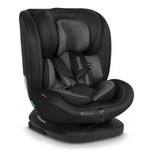 Lionelo Bastiaan I-Size gyermekülés (40-150 cm) - Black Grey