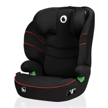   Lionelo Lars i-Size gyermekülés 100-150 cm - Sporty Black-Red