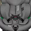 Lionelo Harmony I-Size 360°-ban forgatható ISOFIX gyermekülés - Grey Concrete Bamboo